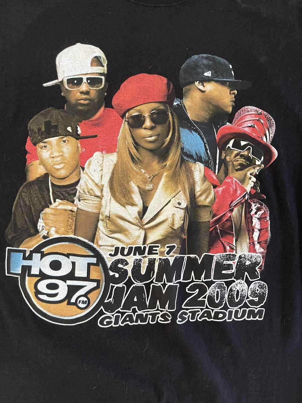 Vintage 2009 summer jam rap tee - image 2