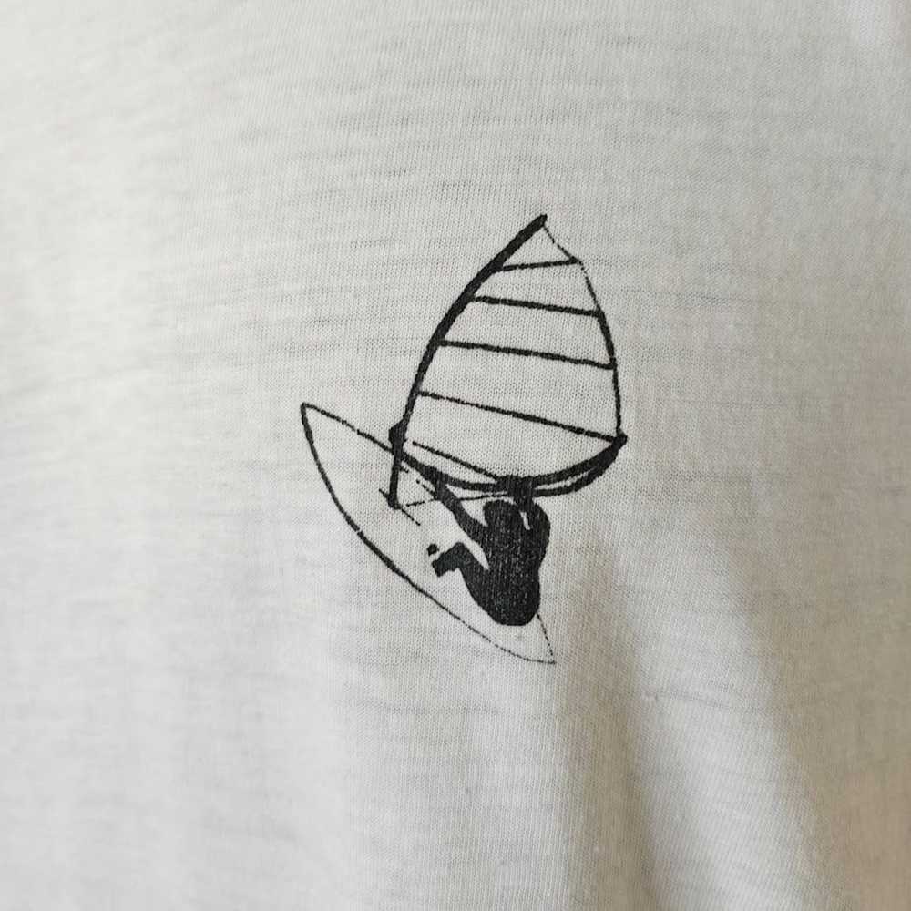 Vintage Windsurfing T Shirt Vintage 80s Breckenri… - image 2