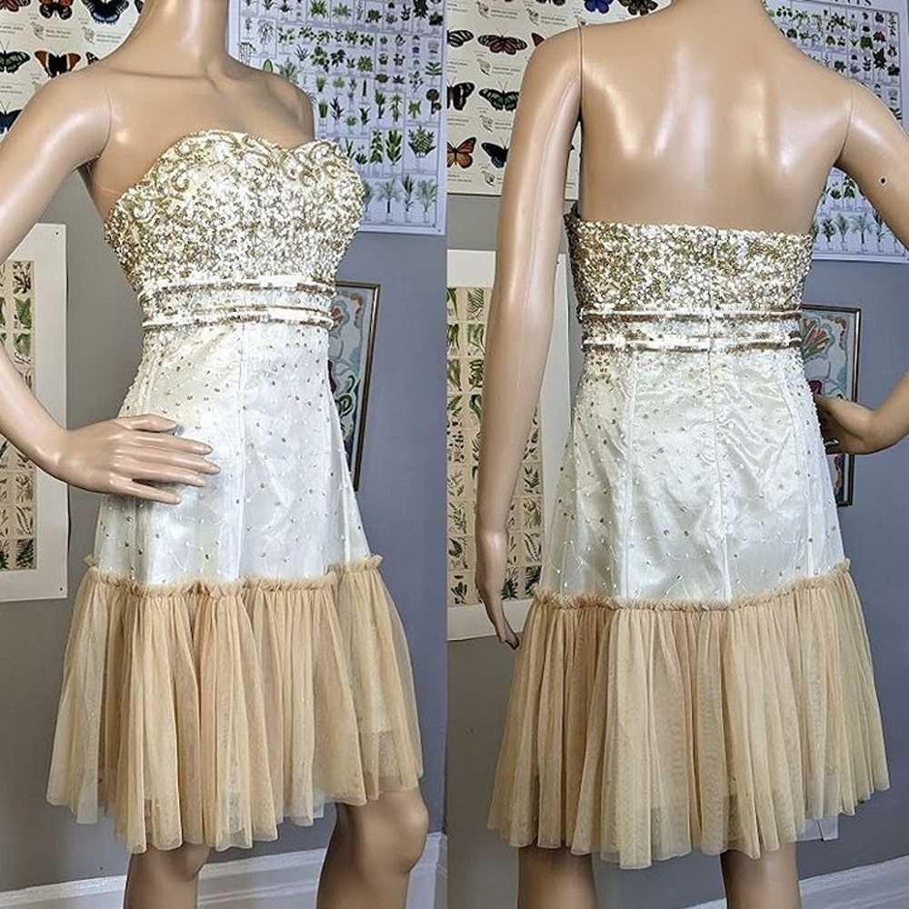 Vintage Scala Mini Dress Fairycore Ballet Straple… - image 1