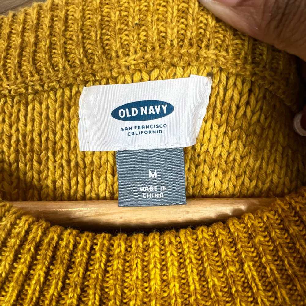 Old Navy Old Navy Gold Cable Knit Sweater - image 4