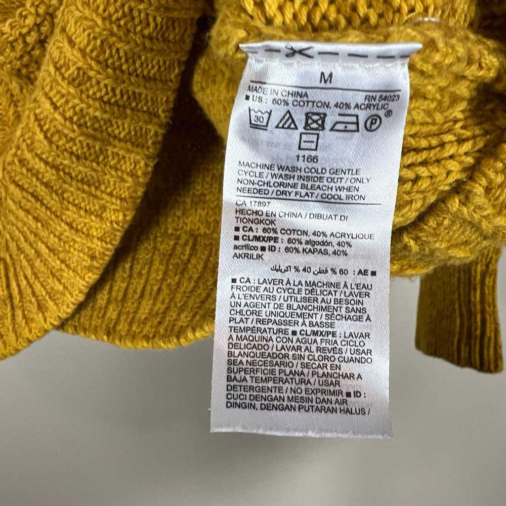 Old Navy Old Navy Gold Cable Knit Sweater - image 5