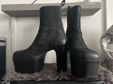 楽天市場】【中古】リックオウエンス Rick Owens キスブーツ