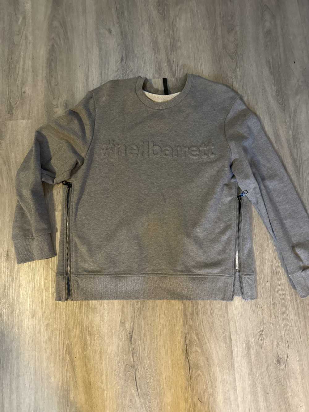 Neil Barrett Grey crew neck - image 6