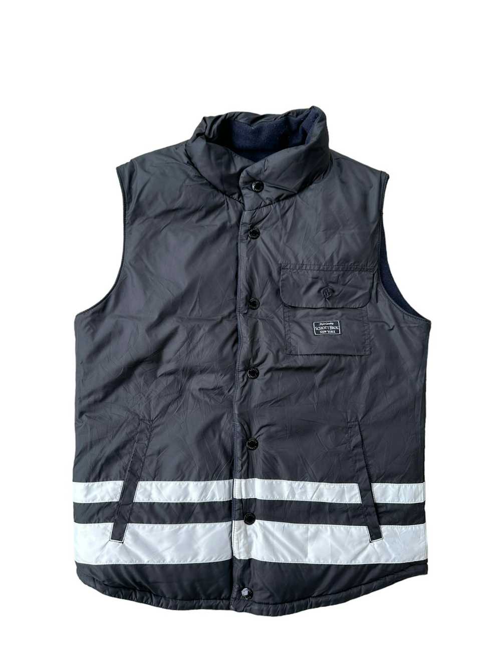 Schott Schott reversible puffer vest jacket - image 1