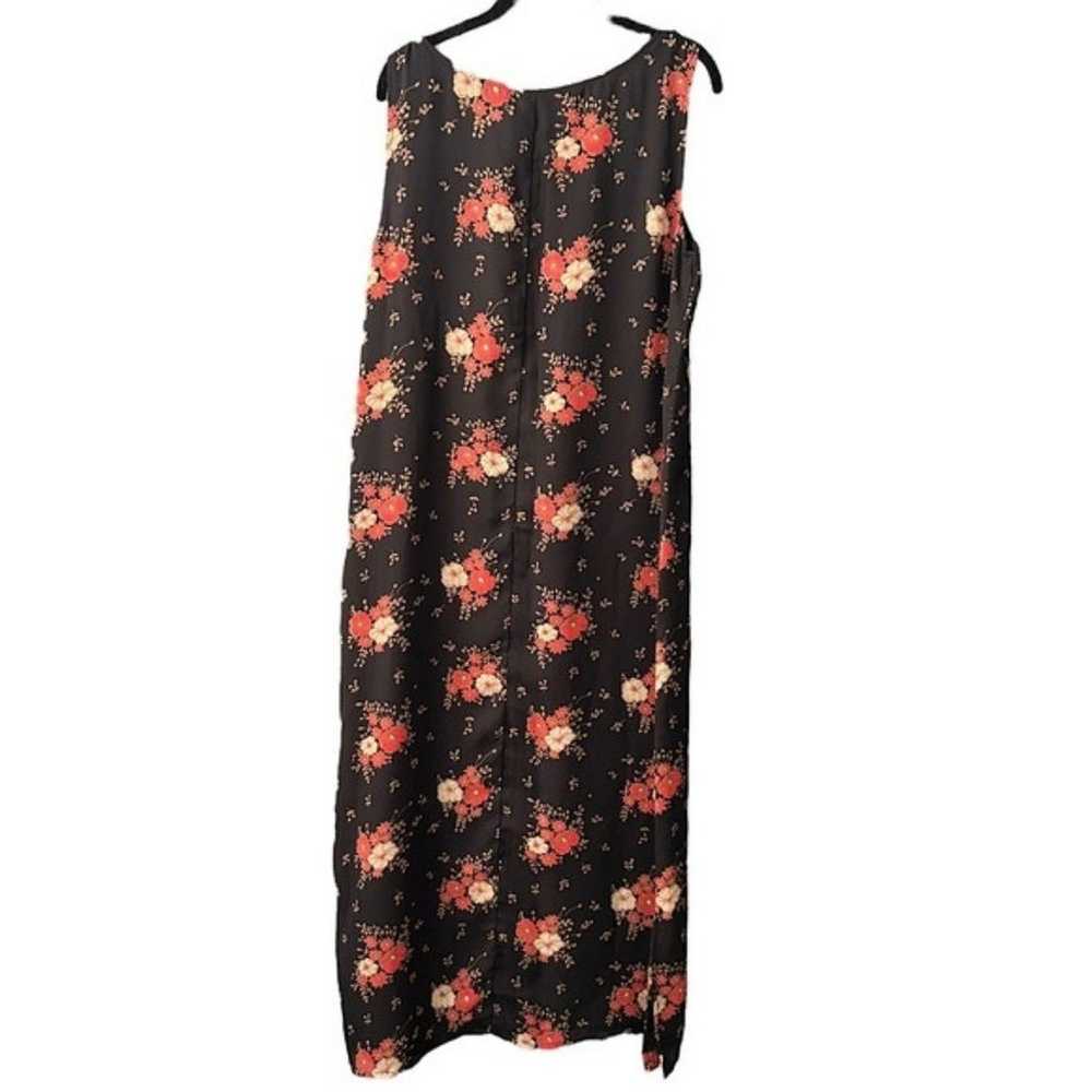 Outfit JPR Floral Red and Black Sleeveless Fully … - image 7