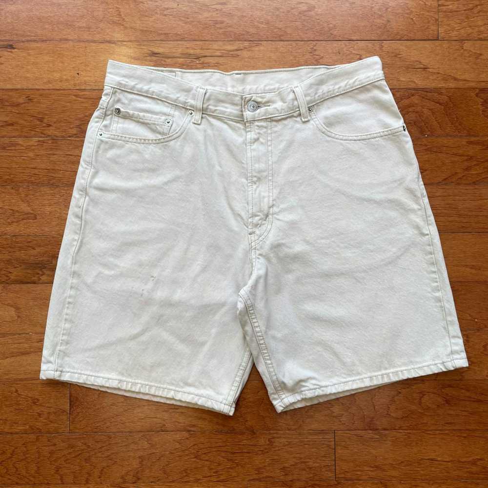 Levi's × Vintage Vintage Levi’s 550 Cream White D… - image 1