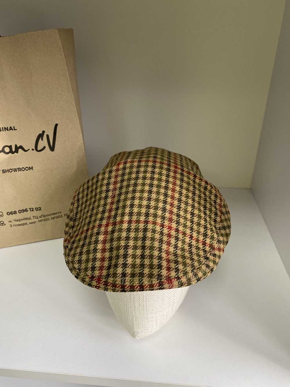 Barbour × Vintage Vintage Barbour Waxed cap hat - image 3