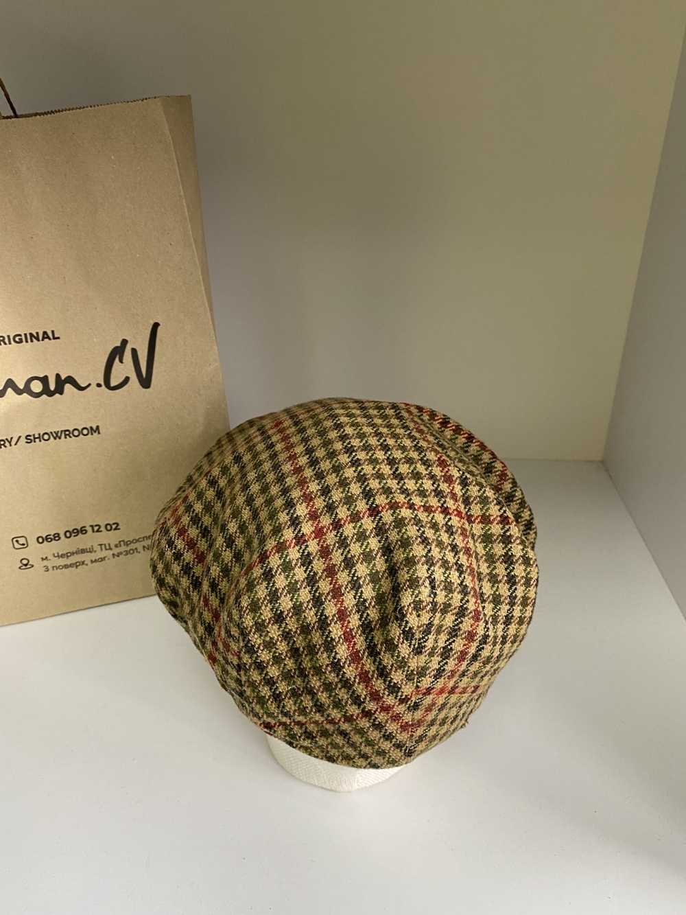 Barbour × Vintage Vintage Barbour Waxed cap hat - image 4