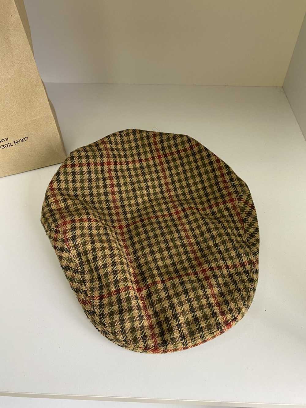 Barbour × Vintage Vintage Barbour Waxed cap hat - image 7