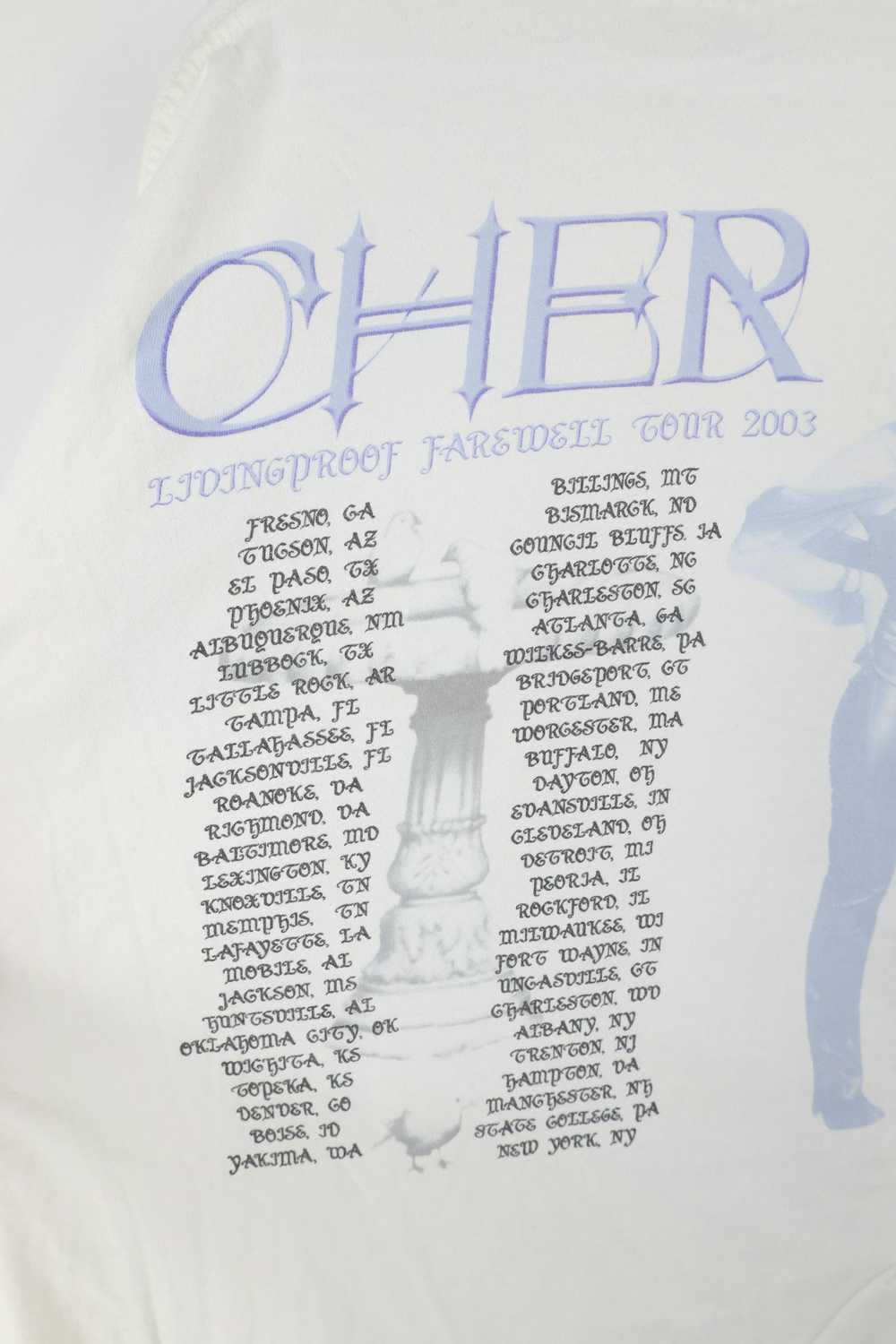 Vintage Vintage Y2K 2003 Farewell Tour Cher Band … - image 10