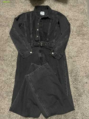 Zara Zara Denim Jumpsuit - image 1