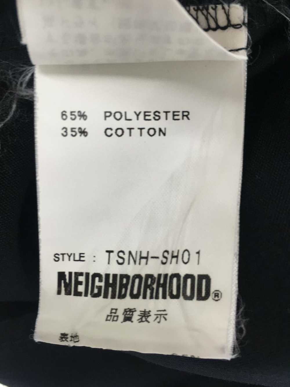 Neighborhood Shirt Short sleeve Cotton Plain Butt… - image 5