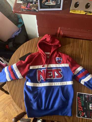 Mitchell & Ness NETS VINTAGE HOODIE - image 1