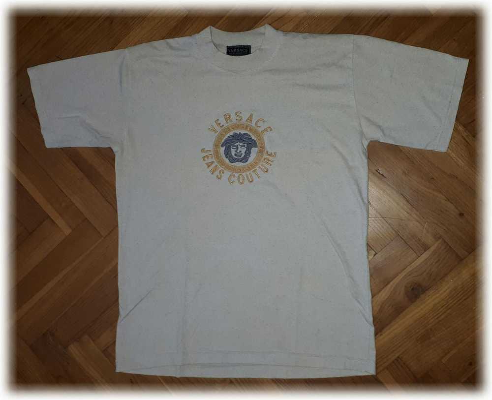 Streetwear × Versace × Vintage VTG 90s Tshirt Ver… - image 2