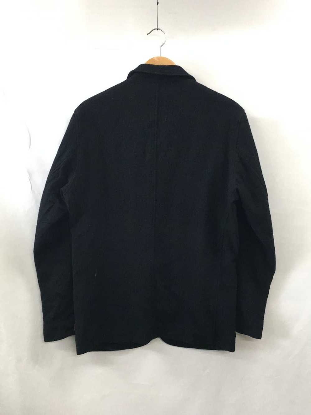 Neighborhood Jacket Wool 3 Button Plain Patch Poc… - image 2