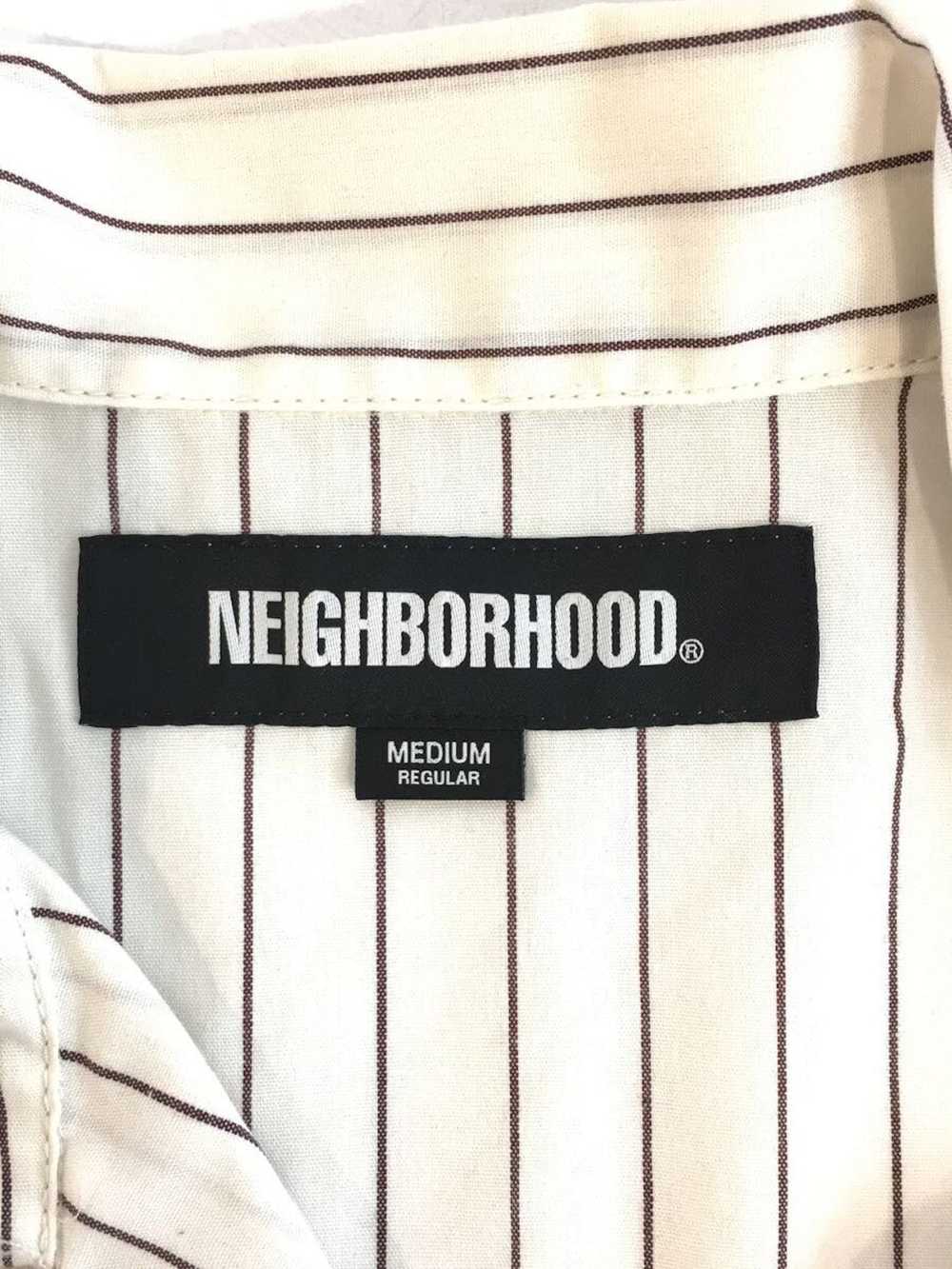 Neighborhood Shirt Short sleeve Polyester Stripe … - image 3
