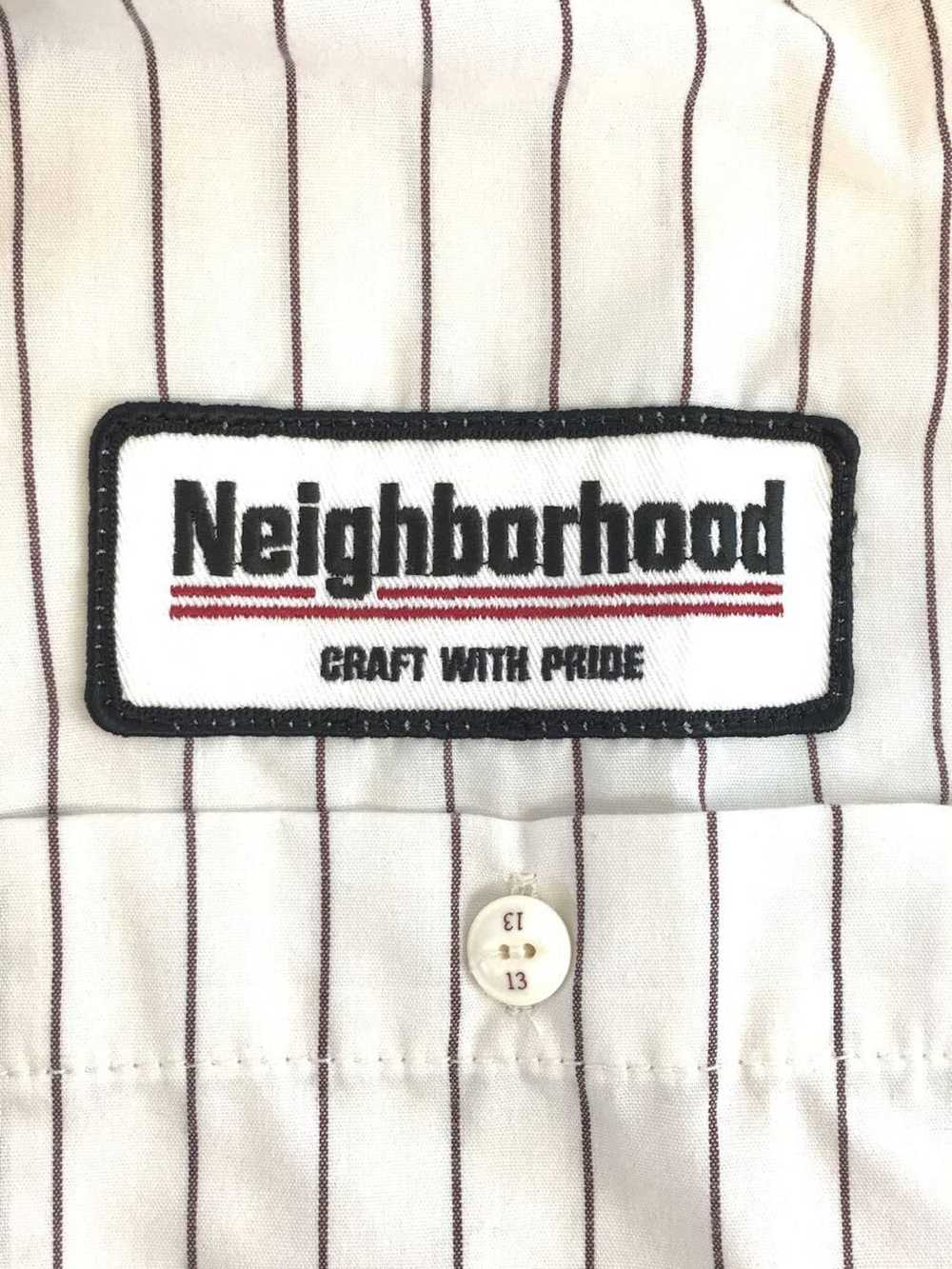 Neighborhood Shirt Short sleeve Polyester Stripe … - image 6