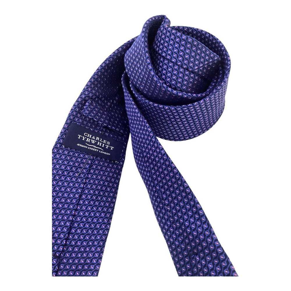 Charles Tyrwhitt CHARLES TYRWHITT LONDON XL Silk … - image 4