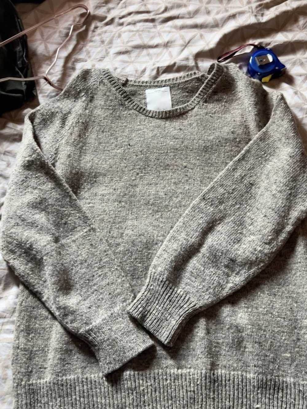 Visvim Visvim 16aw mud dyed sweater - image 1