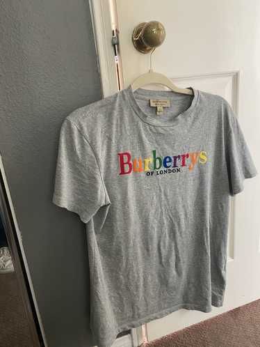 Burberry Burberrys of London logo Rainbow T-Shirt - image 1