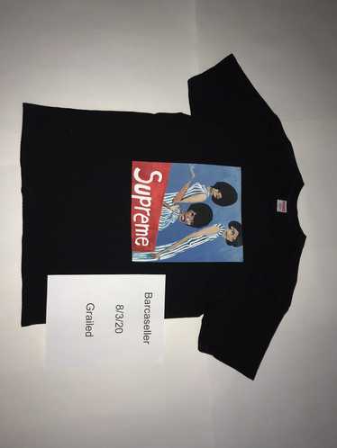 Supreme group tee red sale