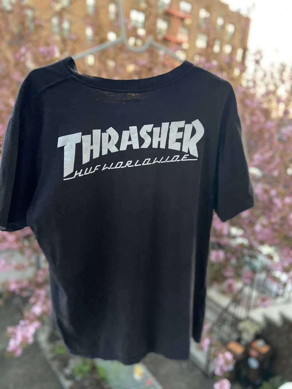 Thrasher thrasher x huf t shirt - image 1