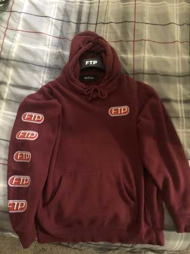 Fuck The Population FTP hoodie red Medium - image 1