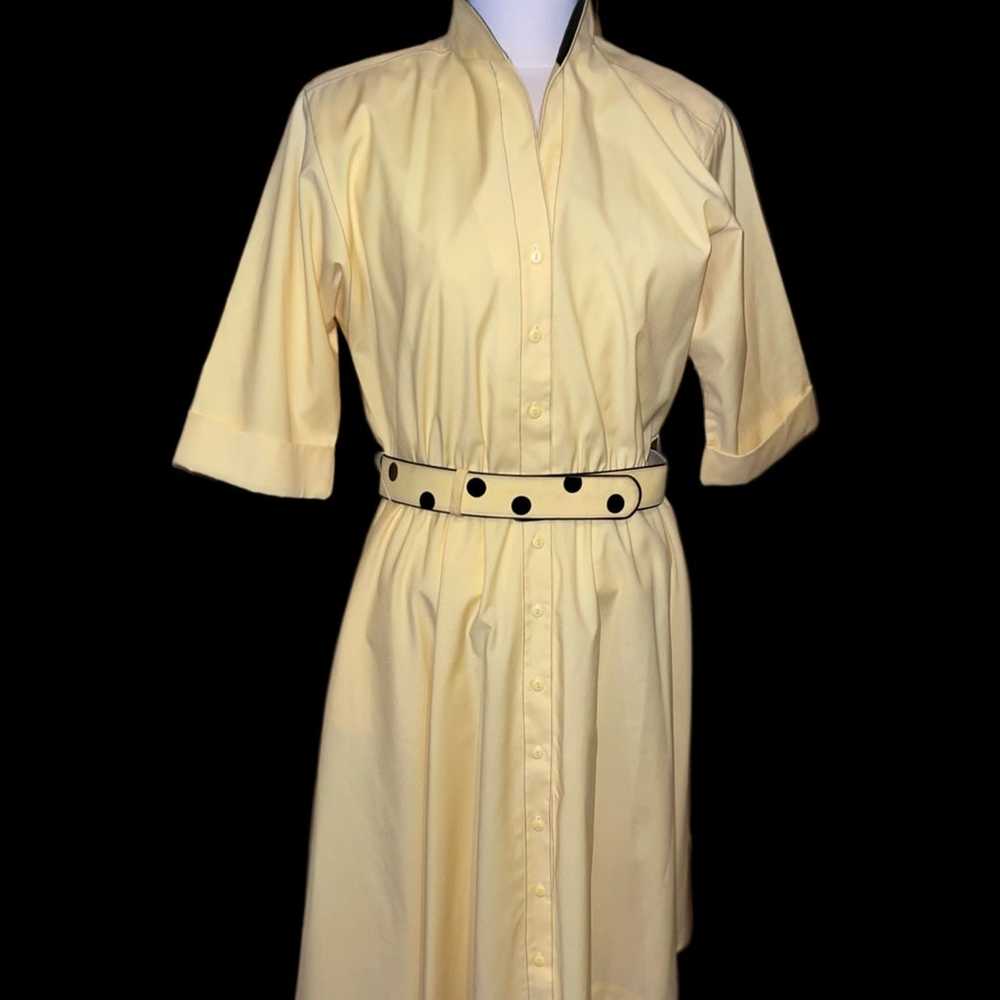 Vintage Willi Of California Women Dress Collared … - image 1