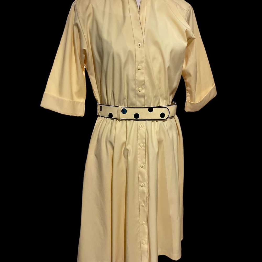 Vintage Willi Of California Women Dress Collared … - image 2