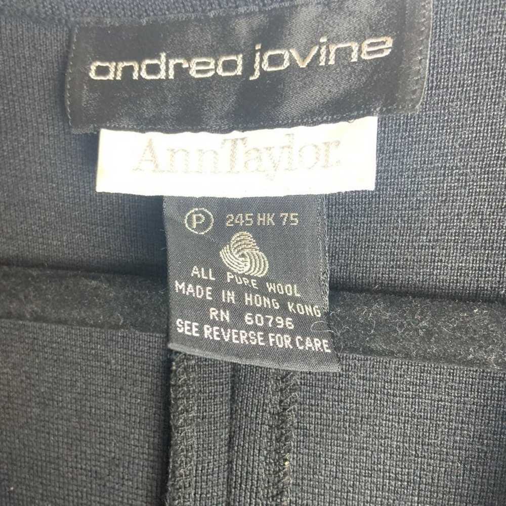 Vintage Andrea Jovine Wool Dress. 12 - image 4