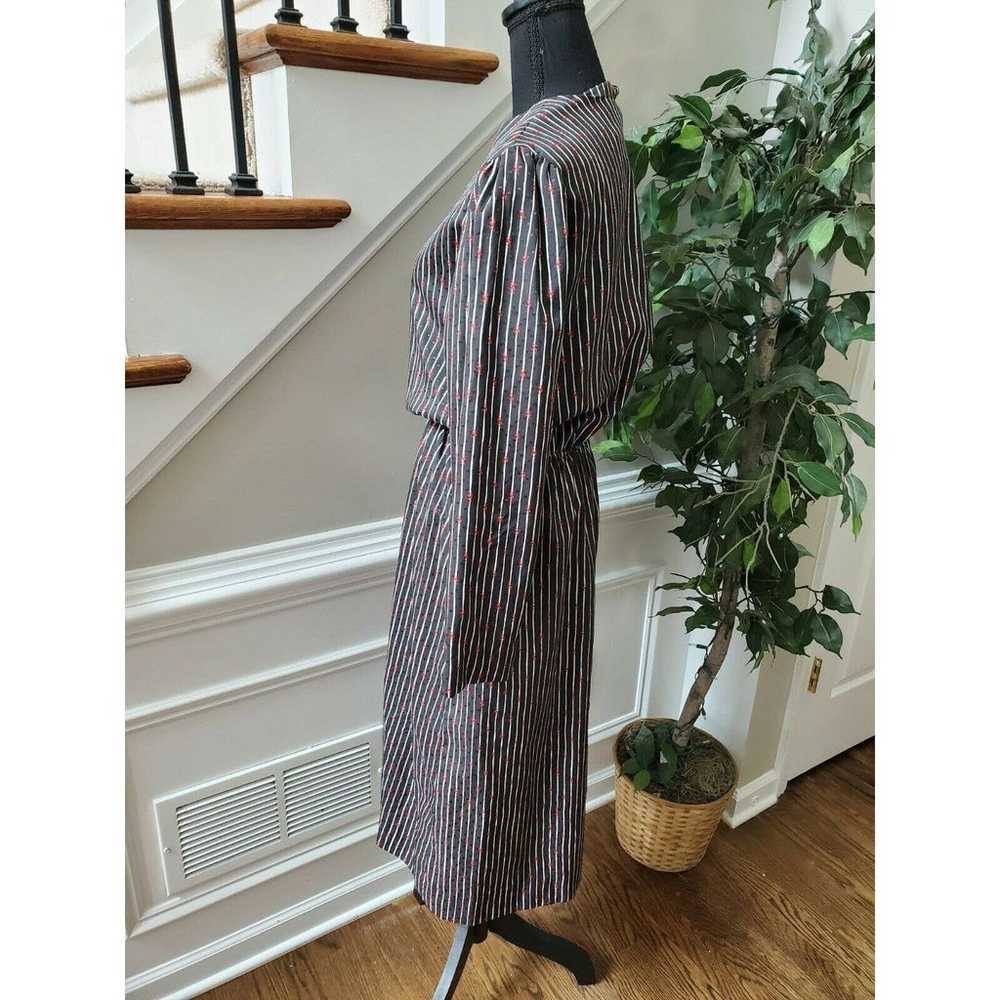 Herman Marcus Striped Vintage Dress - image 7