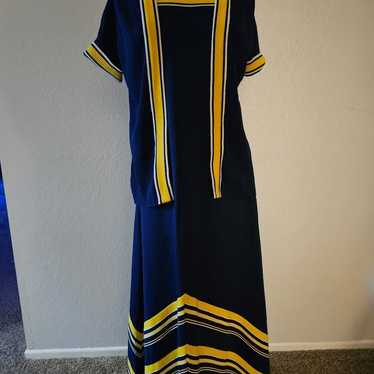 Vintage two piece dress - image 1