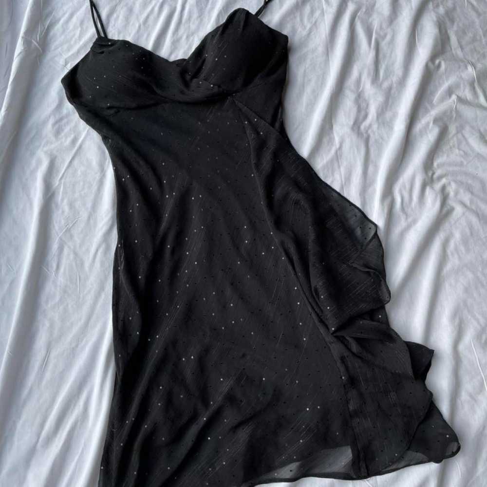 vintage 90s black mini dress - image 3