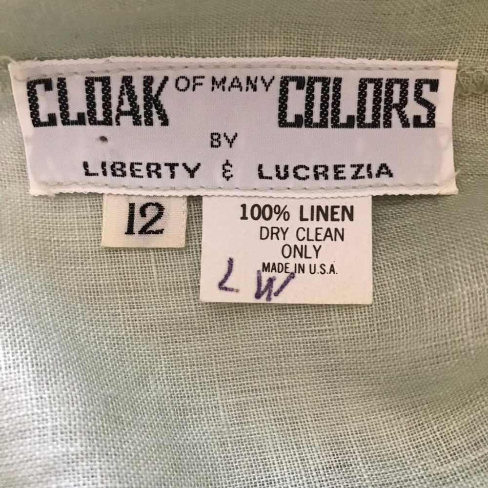 Vintage Cloak Of Many Colors Two Pc Set - image 4