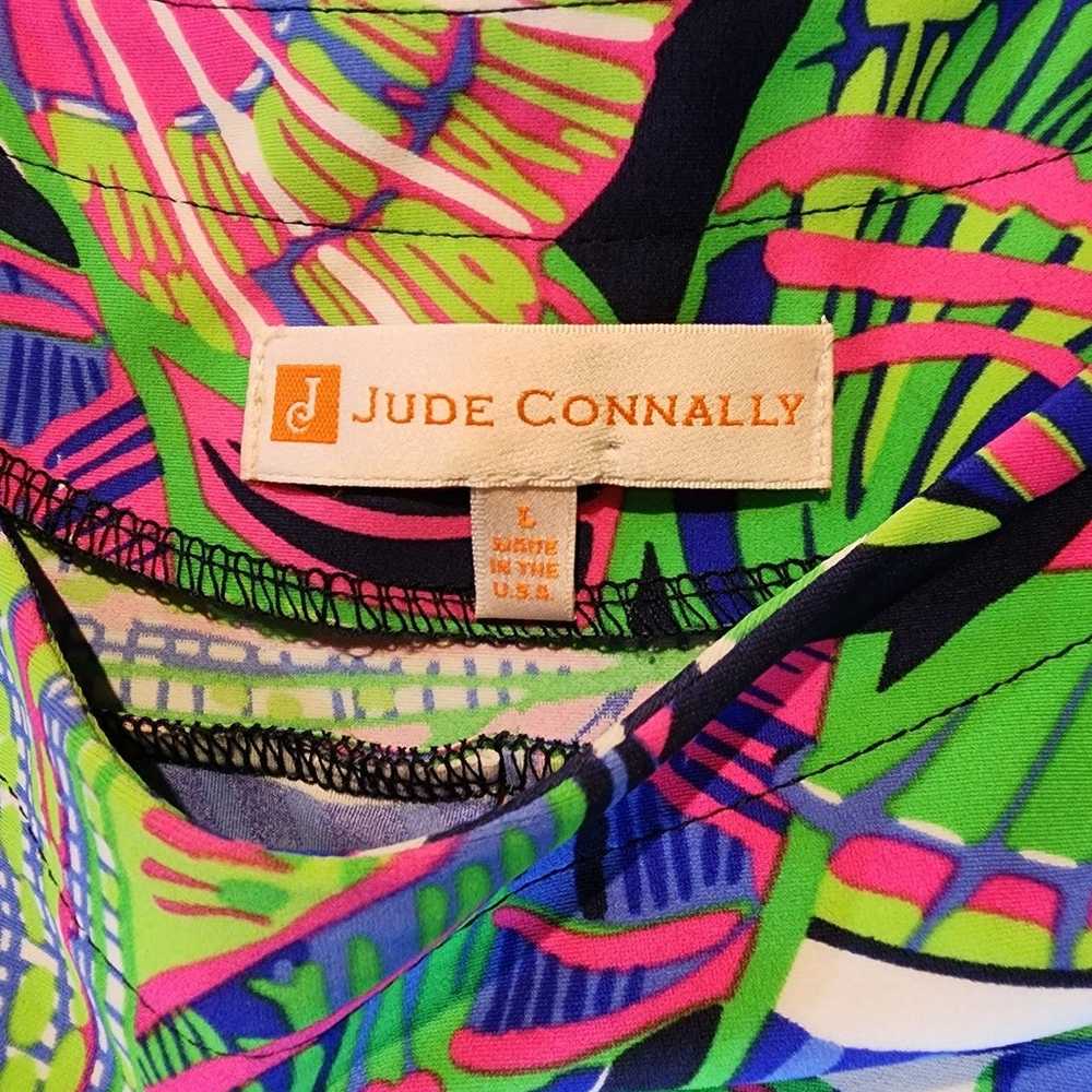 Jude Connally Holly Tunic Dress Colorful Psychede… - image 4