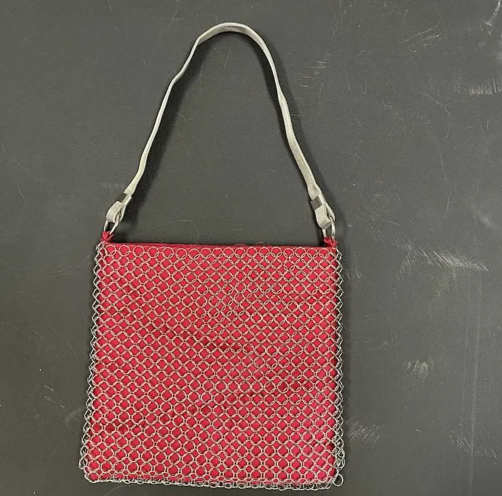 Whiting and Davis chain mesh purse - image 2