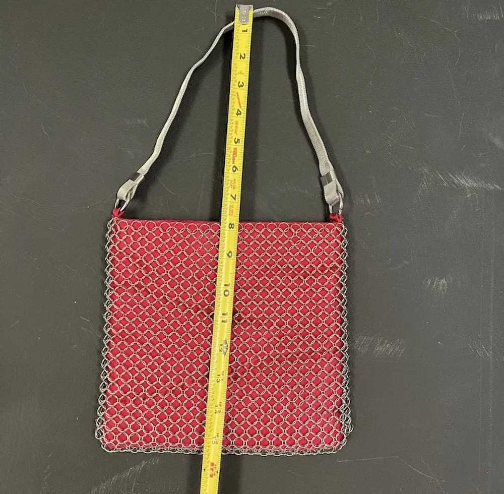 Whiting and Davis chain mesh purse - image 3