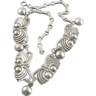 1940's Mexican 980 Silver Necklace
