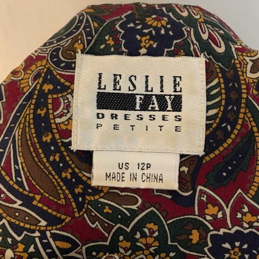 Vintage Leslie Fay Petite Dress - image 6