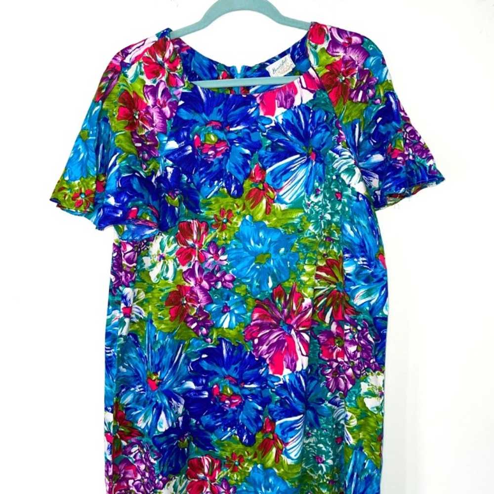 Beautiful Hawaii Wear Inc. Maxi Dress Womens Size… - image 10