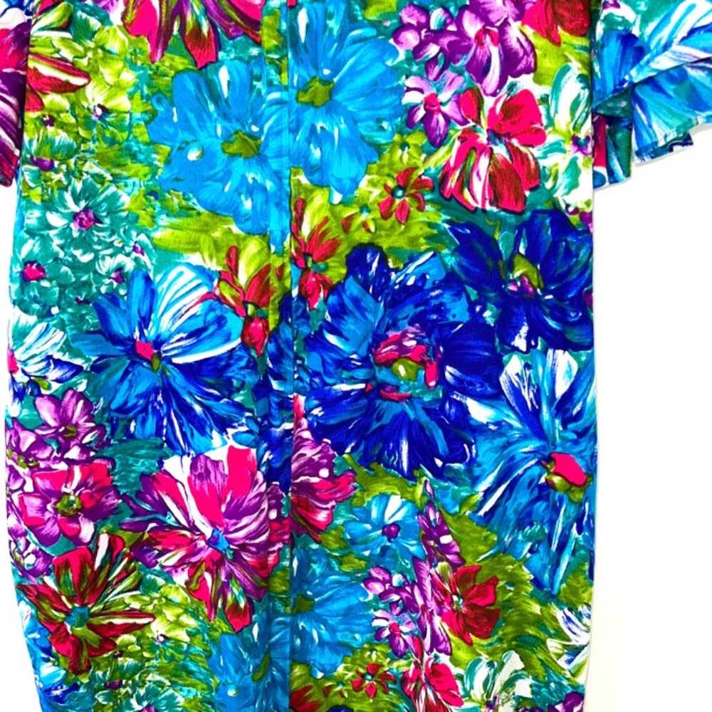 Beautiful Hawaii Wear Inc. Maxi Dress Womens Size… - image 11