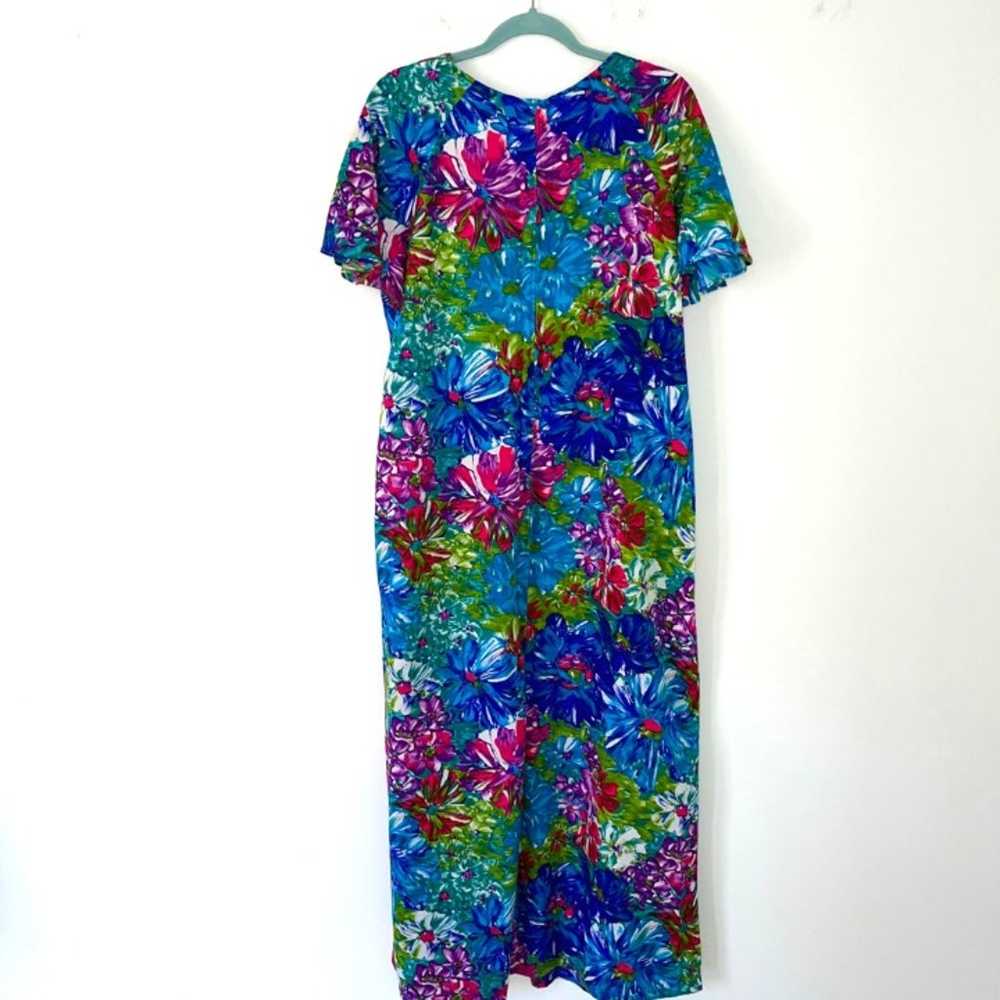 Beautiful Hawaii Wear Inc. Maxi Dress Womens Size… - image 12