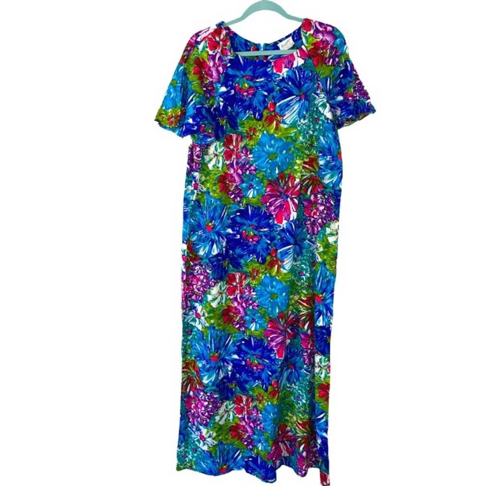 Beautiful Hawaii Wear Inc. Maxi Dress Womens Size… - image 1