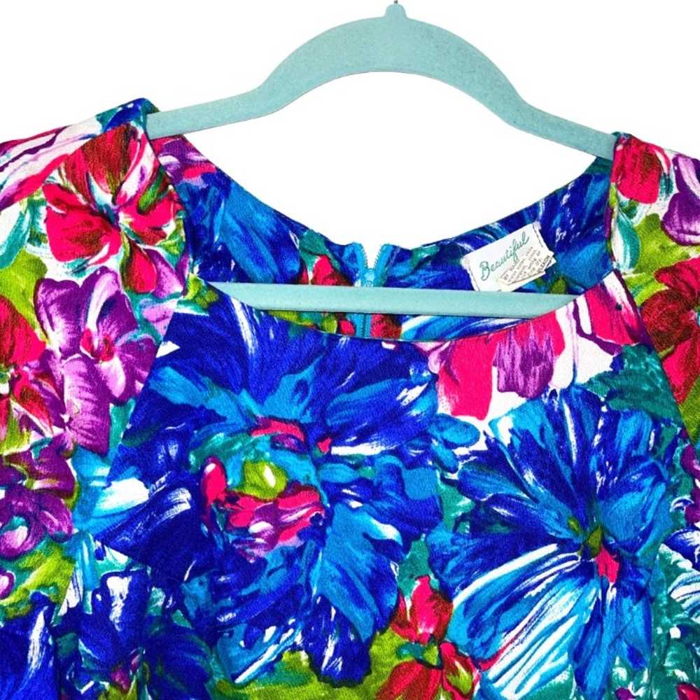 Beautiful Hawaii Wear Inc. Maxi Dress Womens Size… - image 6