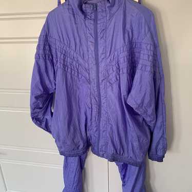 Vintage Purple Track Suit XL