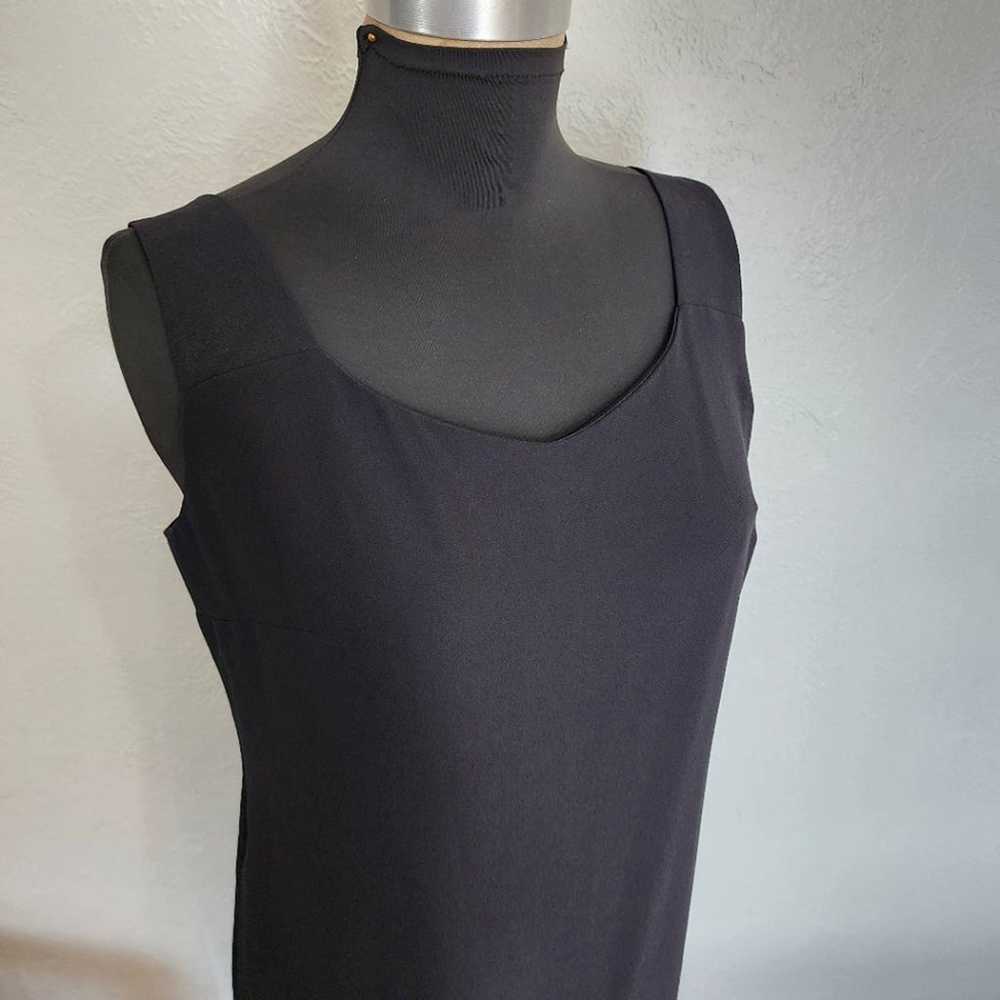 Vintage Patra Sleeveless Maxi Dress Black Size 16 - image 2