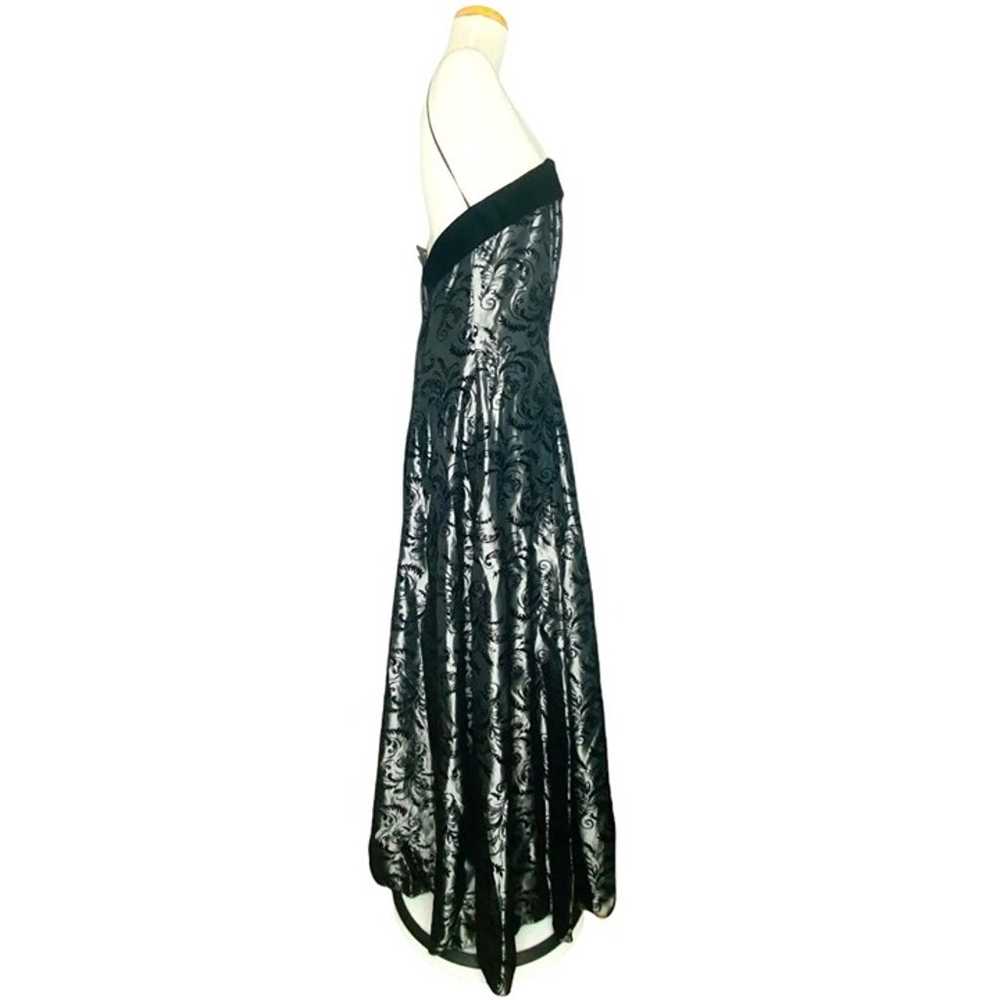 Vintage Gown Glamorous c1980s Dave & Johnny Forma… - image 3