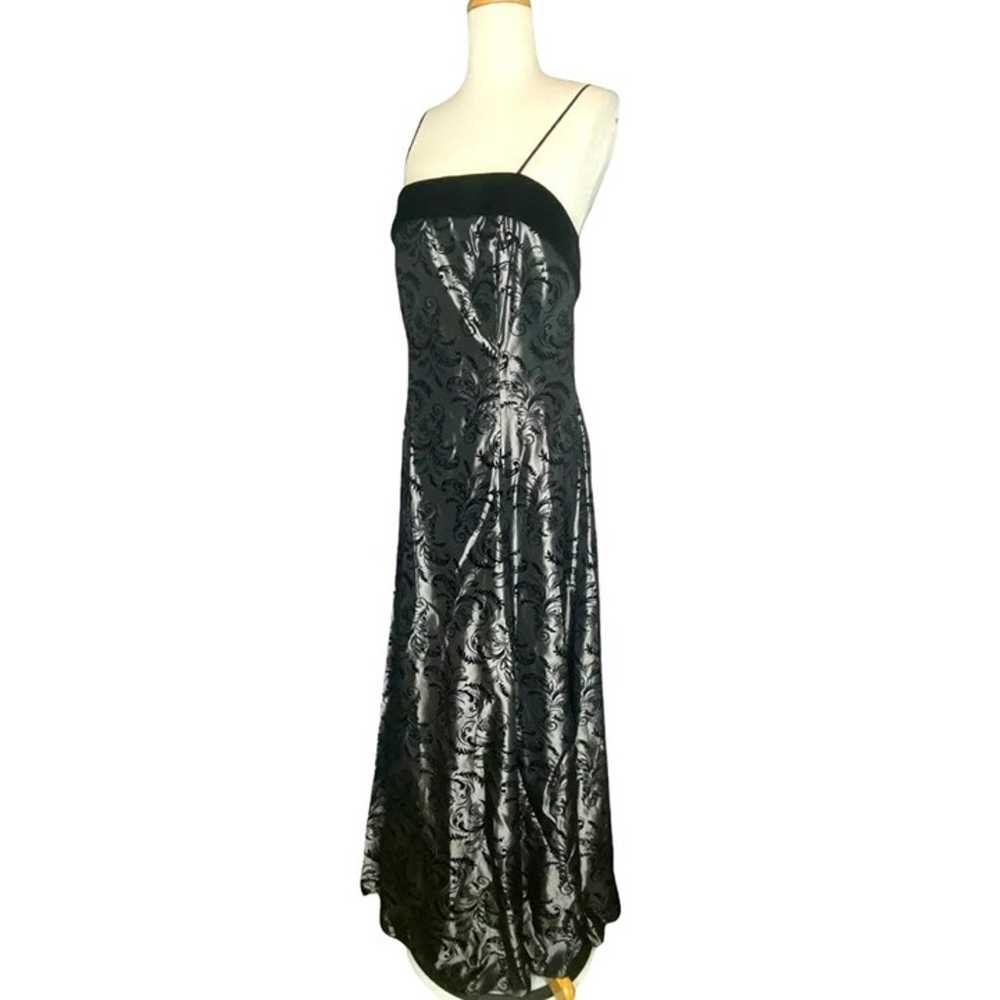 Vintage Gown Glamorous c1980s Dave & Johnny Forma… - image 9