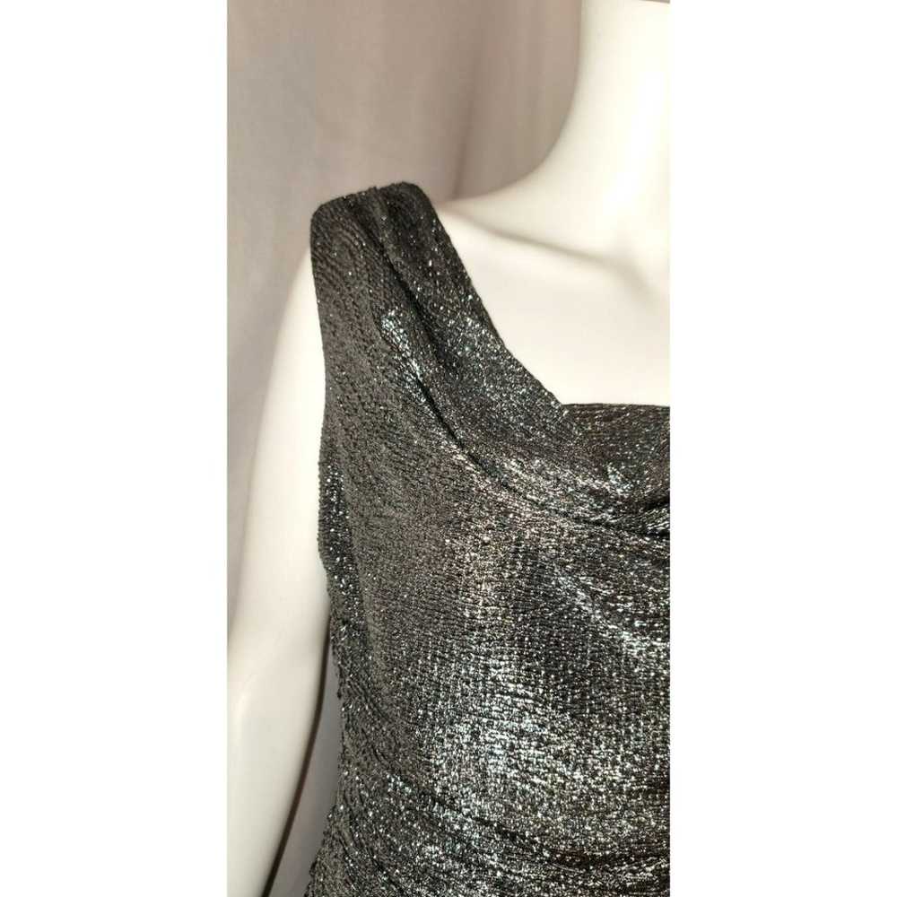 Vintage R&M Richards Silver & Black Sparkle Dress… - image 10