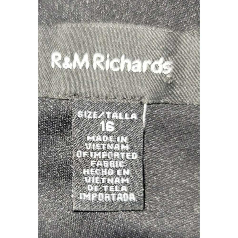 Vintage R&M Richards Silver & Black Sparkle Dress… - image 11